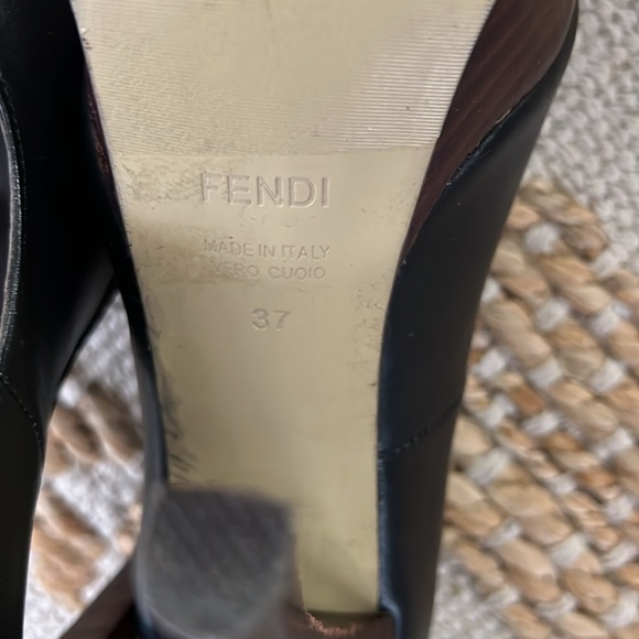 Leather Fendi Heels - Picture 3 of 6